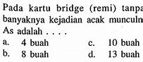 Berapa Banyak Kartu Remi Tanpa Joker