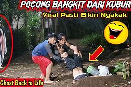 Prank Pocong Bangkit Dari Kubur